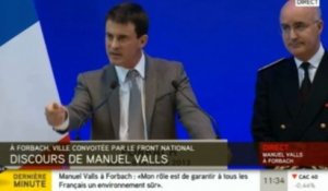 Forbach : Valls raille Philippot sans le nommer
