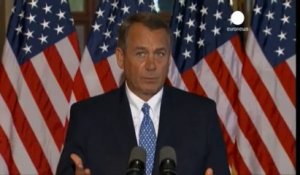 Crise budgétaire : John Boehner reste inflexible