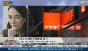 Delphine Ernotte, Orange France, dans l'invité de BFM Business - 17/10 2/2
