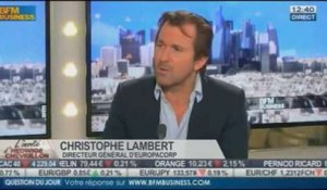 Christophe Lambert, Europacorp, dans l'invité de BFM Business - 17/10 1/2