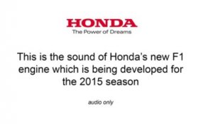Le V6 Honda de F1 donne de la voix