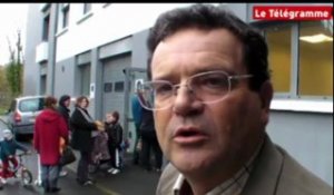 Auray - La foule au centre de vaccination