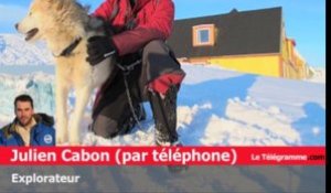 Pôle Nord 2012. Première vacation en direct du Groënland