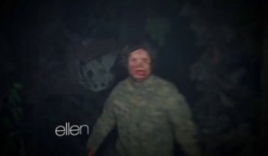 Envoyer des gens dans la maison hanté de la série Walking Dead! The Ellen DeGeneres Show!