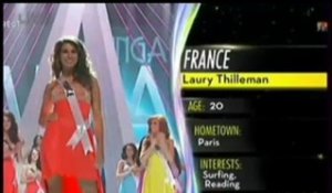 Miss Univers. Laury Thilleman dans le Top 10