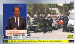Tuerie de Toulouse. Hollande : la fin d'une "insupportable angoisse" après la mort de Mohamed Merah