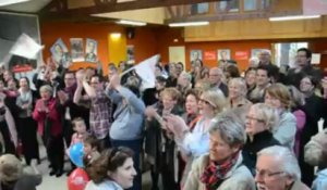 Présidentielle. Joie à la fédération PS à Saint-Brieuc