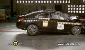 Crash-test Mercedes-Benz CLA : vidéo EuroNCAP 2013