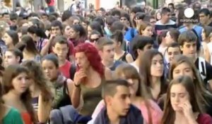 Appel à la grève générale des étudiants en Espagne