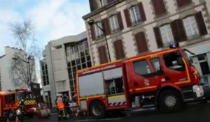 Incendie dans un immeuble à Lorient
