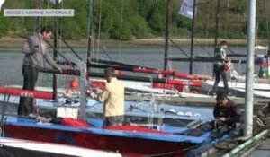 Grand Prix de l'Ecole Navale. Ambiance à quai