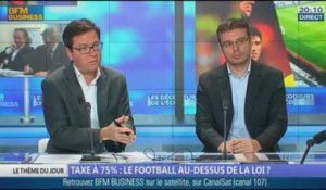 Taxe à 75%: le football au-dessus de la loi ? dans Les décodeurs de l'éco - 24/10 4/5