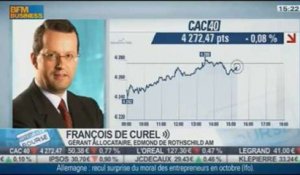 Bilan de la semaine, zone euro, taux de chômage, politique monétaire, tapering... : François de Curel, dans Intégrale Bourse - 25/10