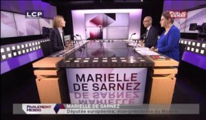 Marielle de Sarnez, invitée de Parlement Hebdo sur LCP - 251013