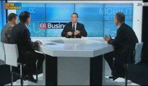 E-Santé: Gaël Sliman, Laurent Baudart et Pierre Leurent, dans 01Business - 26/10 3/4