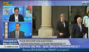 Écotaxe, EBE, PEA… Quel sera le prochain recul ? dans Les décodeurs de l'éco - 29/10 4/5