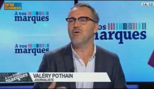 Les marques et leurs icônes: Valéry Pothain et Frank Tapiro, dans A vos marques - 02/10 1/4