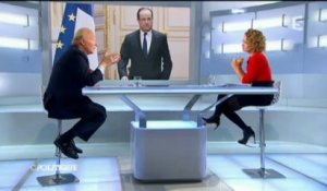 Hollande "est vigoureusement mou", selon Hortefeux