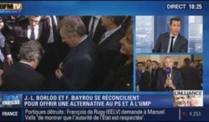 BFM Story: conférence de presse Bayrou et Borloo: un mariage ou une cohabitation ? - 05/11