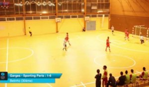 D1 Futsal - 4ème journée - match en retard - Garges - Sporting Paris (3-6)