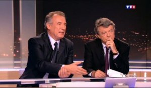 François Bayrou et Jean-Louis Borloo, invités du 20h sur TF1 - 051113