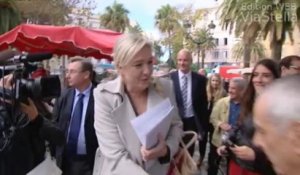 Marine Le Pen inaugure la permanence du Front National à Ajaccio