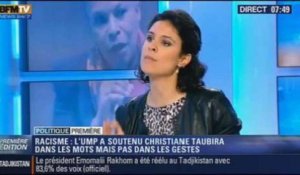 Politique Première: racisme, Christiane Taubira acclamée à l' Assemblée Nationale - 07/11