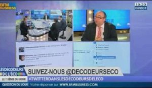 #Twitterdanslesdecodeursdeleco, dans Les décodeurs de l'éco - 07/11 1/5