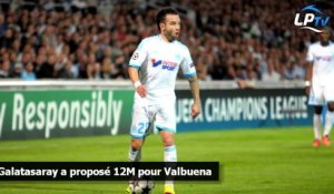 Galatasaray a proposé 12M pour Valbuena