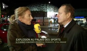 Explosion au Palais des sports : au moins sept blessés graves