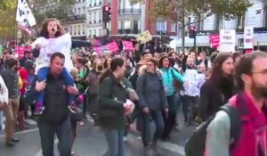 Manifestation des directeurs et usagers de centres équestres à Paris