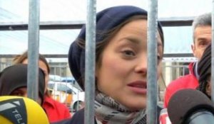 Marion Cotillard derrière des barreaux pour soutenir des militants de Greenpeace - 15/11