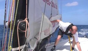 Jour 11 - Initiatives-Coeur (IMOCA) - Transat Jacques Vabre 2013