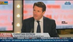 Christian Estrosi, ancien ministre et député-maire de Nice, dans Le Grand Journal - 19/11 3/4
