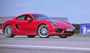 Essai Sport Auto : Porsche Cayman S 2013