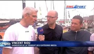 Transat Jacques Vabre / Les réactions des vainqueurs sur BFM TV / 24-11