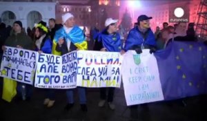 Nouveaux heurts en Ukraine entre policiers et pro-européens