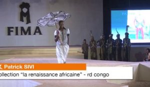 Patrick Sivi (RD Congo) : défilé de la Renaissance Africaine au Fima 2013