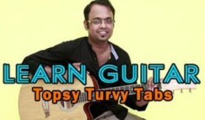 How to play Topsy Turvy - Guitar Lesson