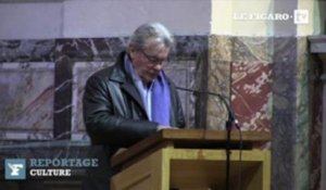 Mireille Darc et Alain Delon rendent hommage à Georges Lautner à l'église Saint Roch