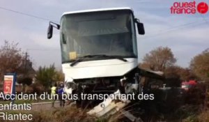 Accident d'un bus transportant des enfants