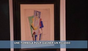 Une chance sur 50.000 à la tombola pour gagner un Picasso d’un million d’euros