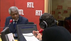 Centrafrique : "Je suis fier de la France", dit Kofi Annan