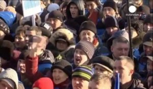 Le Premier ministre ukrainien chauffe les foules en parlant mariage homosexuel