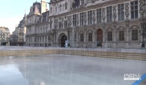 Les dessous glacés de la patinoire de l'Hôtel de ville