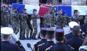 Hommage aux deux soldats tués en Centrafrique - 16/12