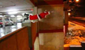 Père Noël Parkour