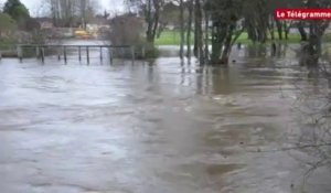 Landerneau. L'Elorn sort de son lit