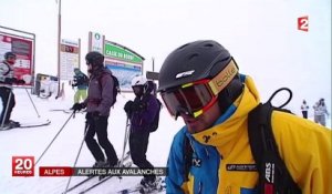 Gros risques d'avalanches dans les Alpes