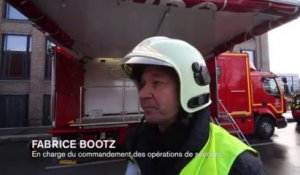 Lomme : le responsable des pompiers dresse un bref bilan de l'intervention sur l'incendie provoqué par les explosions de gaz